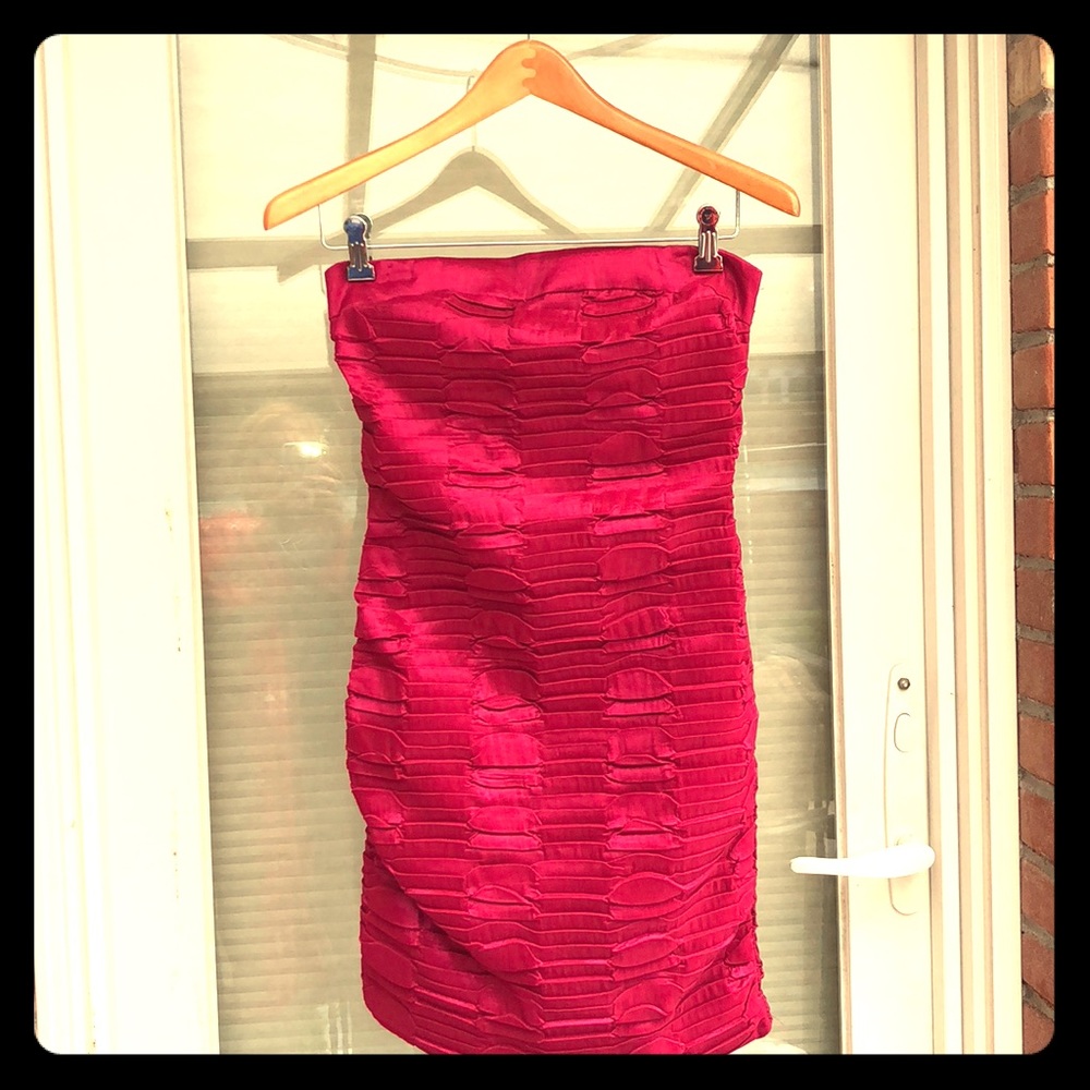 Sexy strapless dress